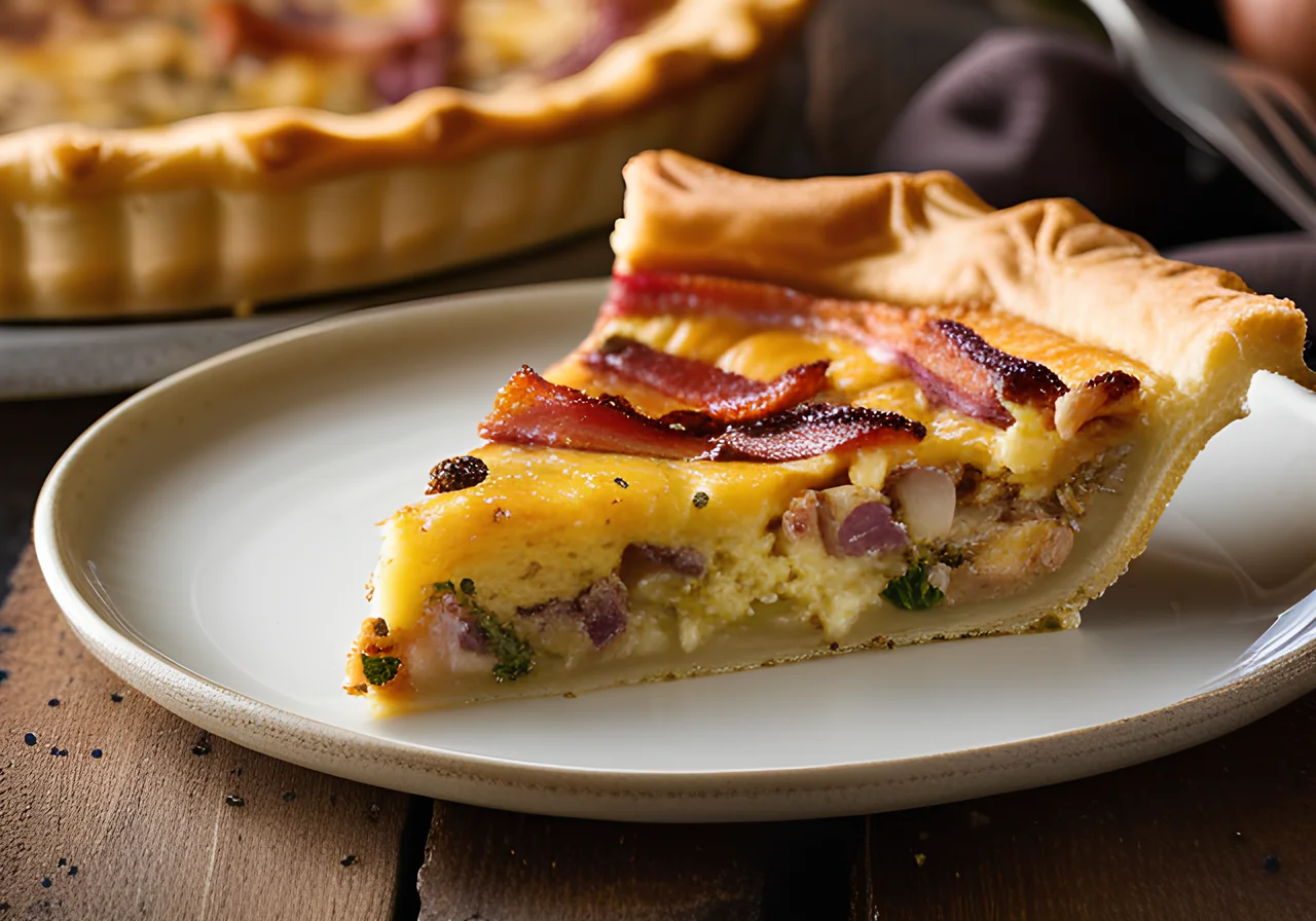 Onion-Bacon Quiche