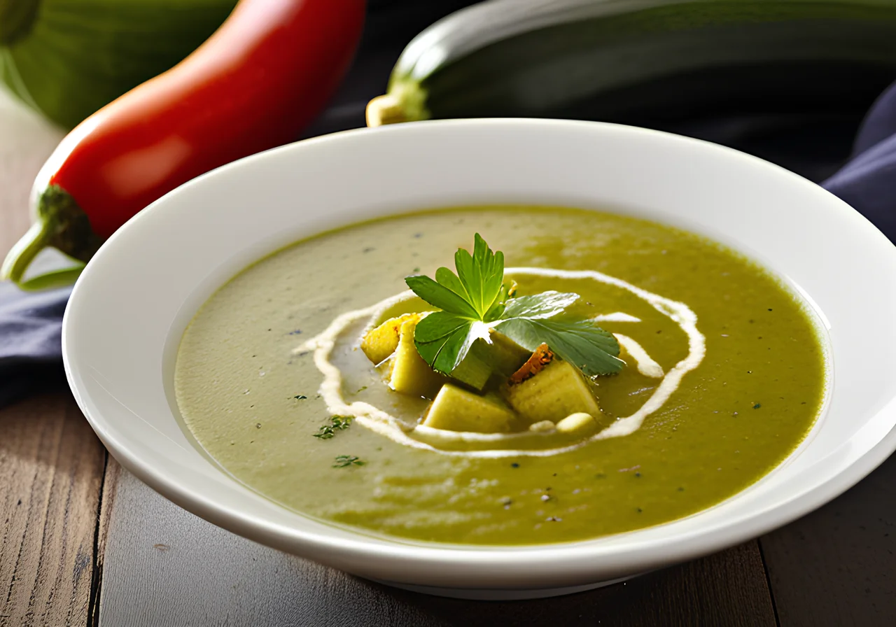 Vegan Zucchini Soup