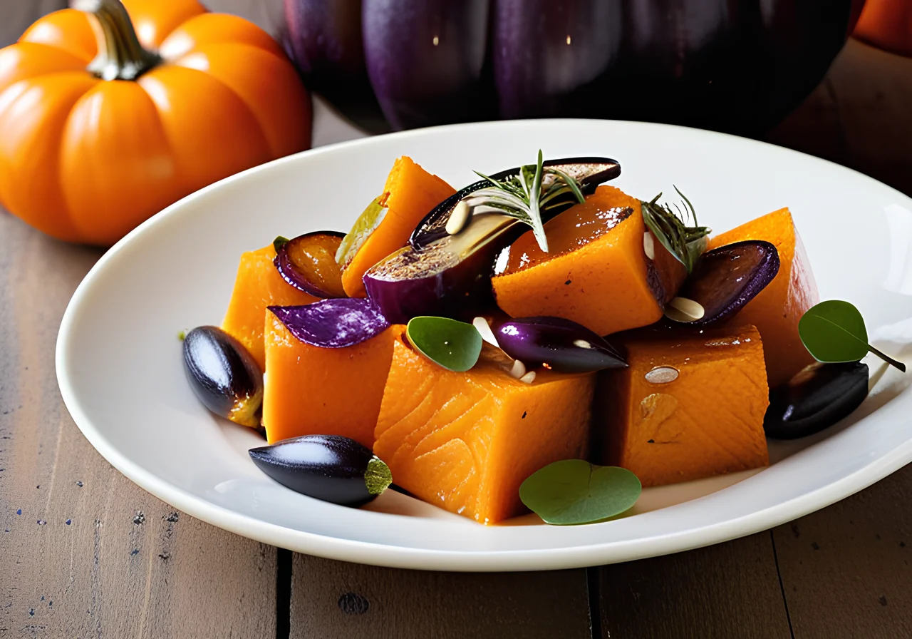 Pumpkin and Eggplant Vegetable