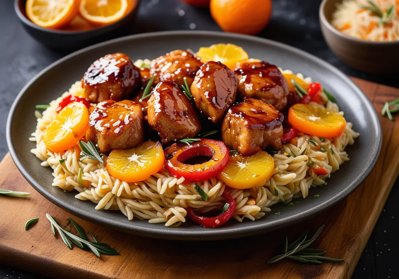 Orange Chicken Thighs