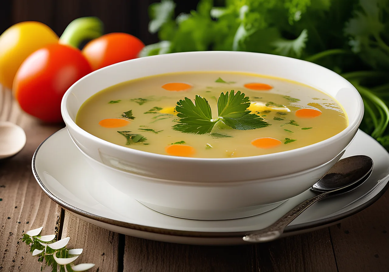 Vegetable Soup with Rice