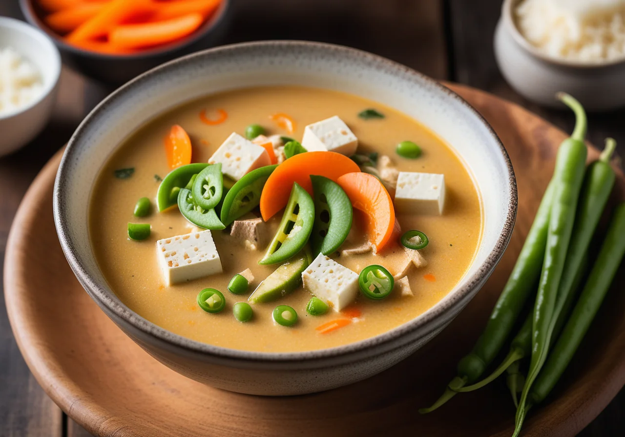 Vegetable Tofu Soup