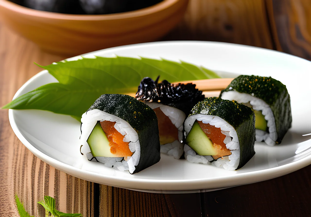 Sweet Basil Maki Sushi