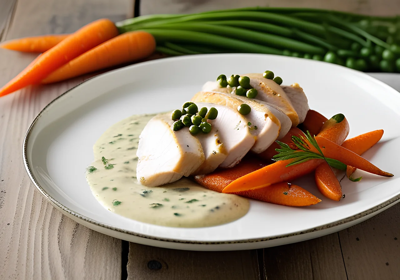 Chicken Breast with Various Sauces