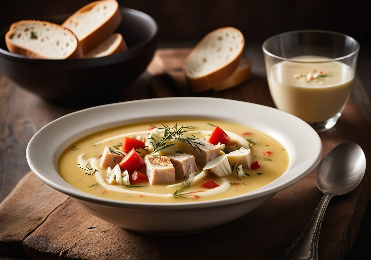 Fish Soup Marseillaise with Aioli