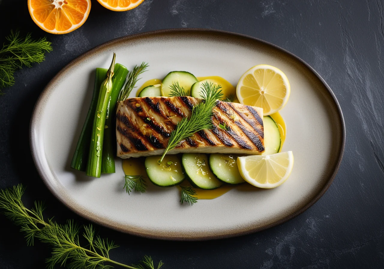Mackerel with Vegetables