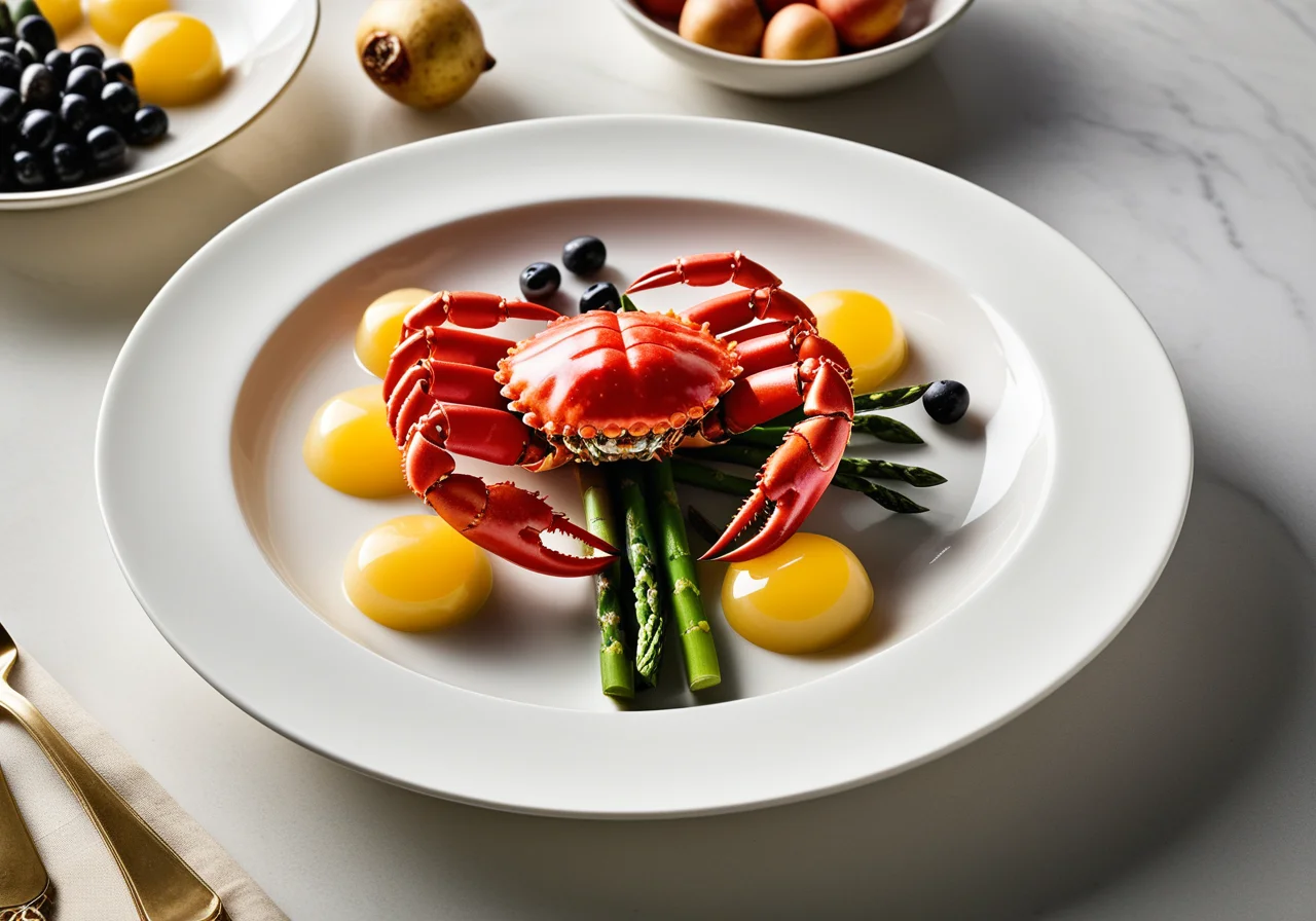 King Crab Gelée with Lobster