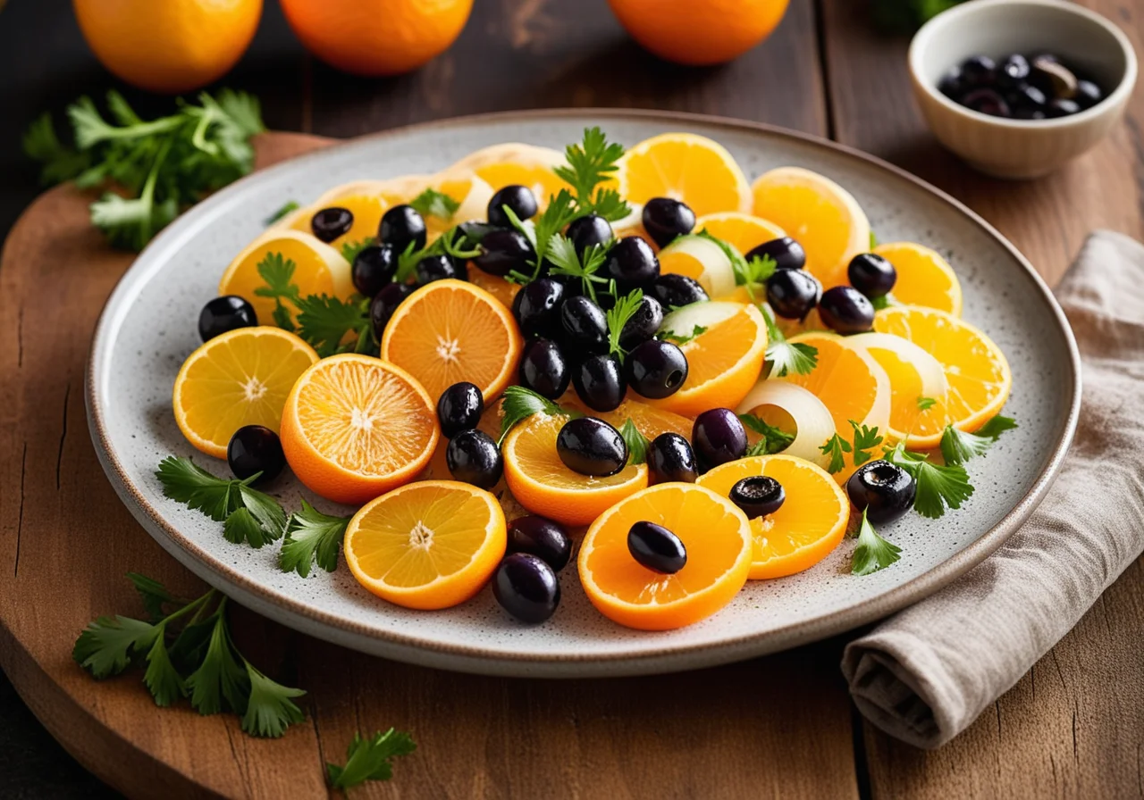 Spicy Orange Salad