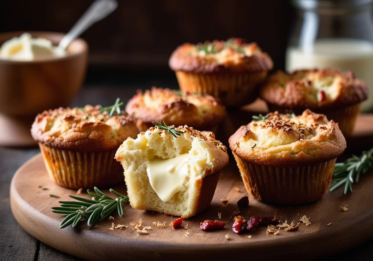 Goat Cheese Muffins