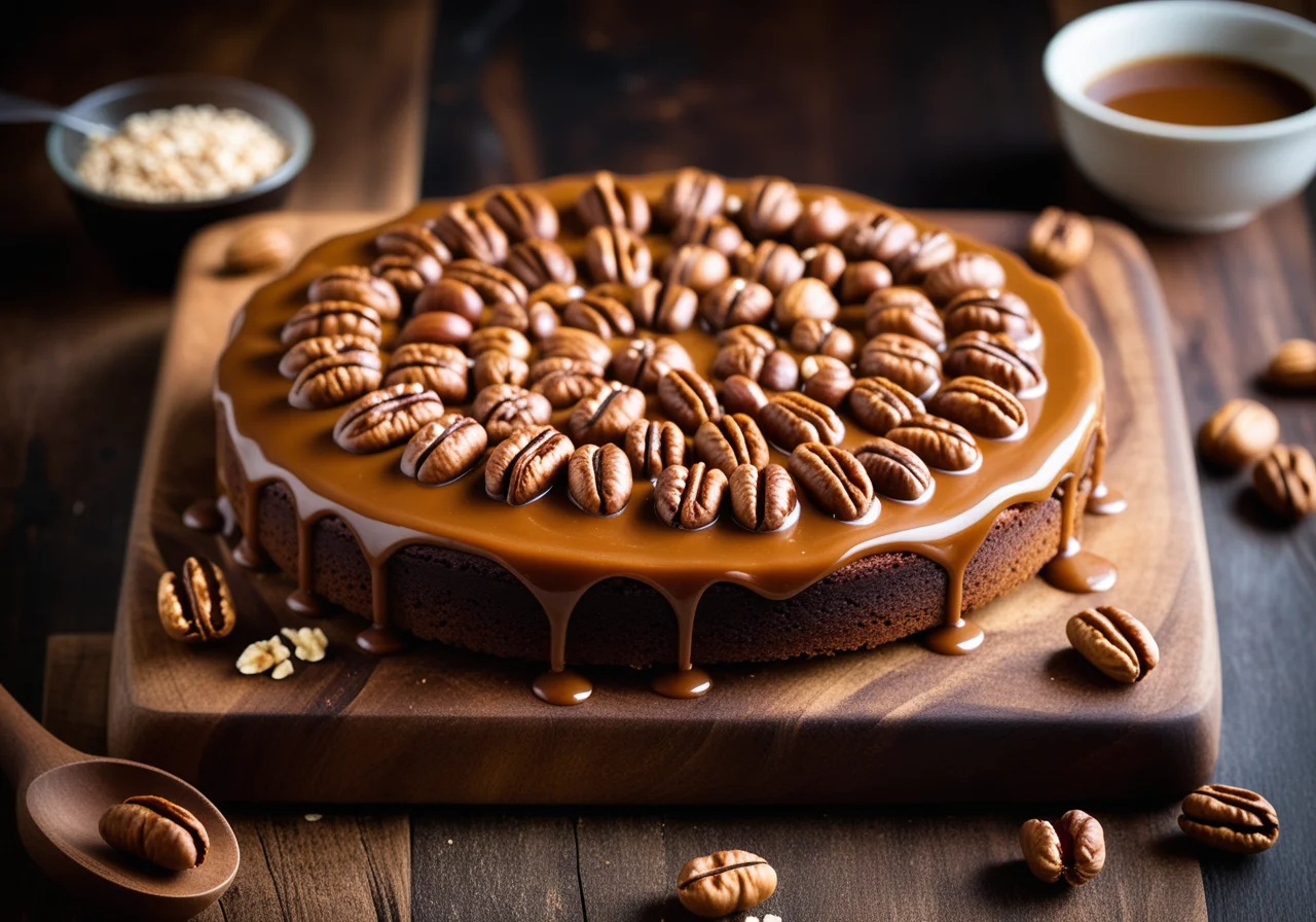 Caramel Nut Cake
