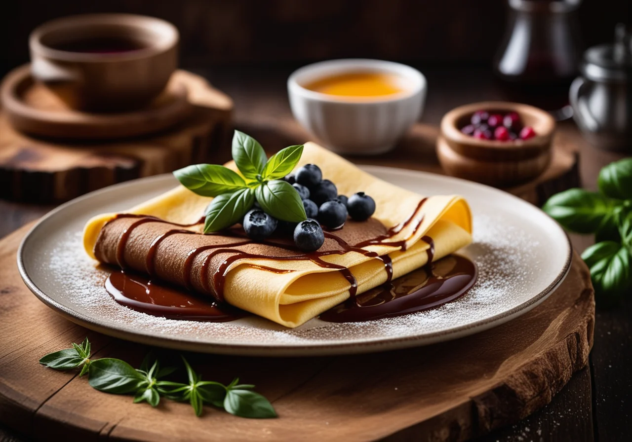 Deer in a Crêpe Wrapper