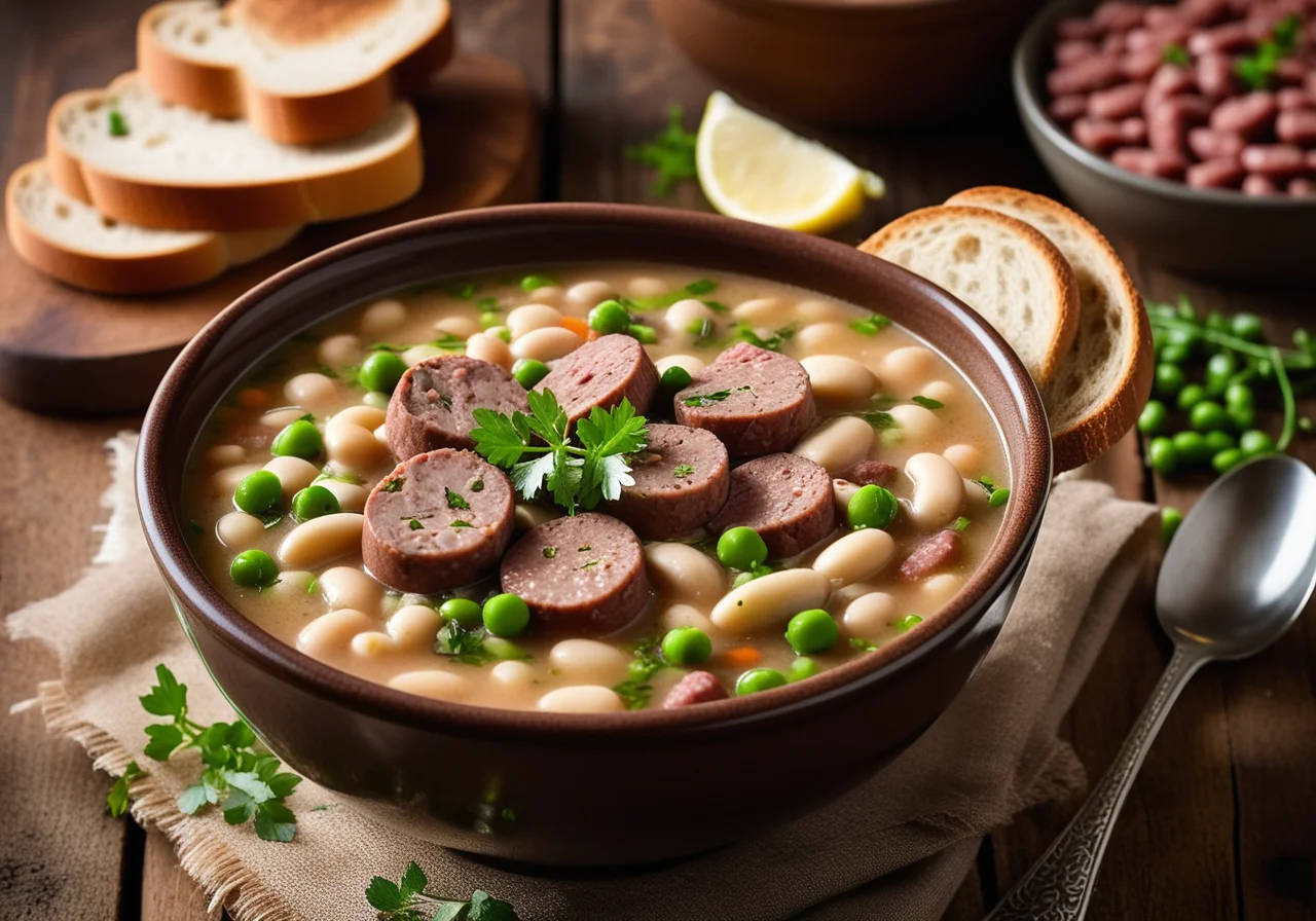Four-Bean Soup