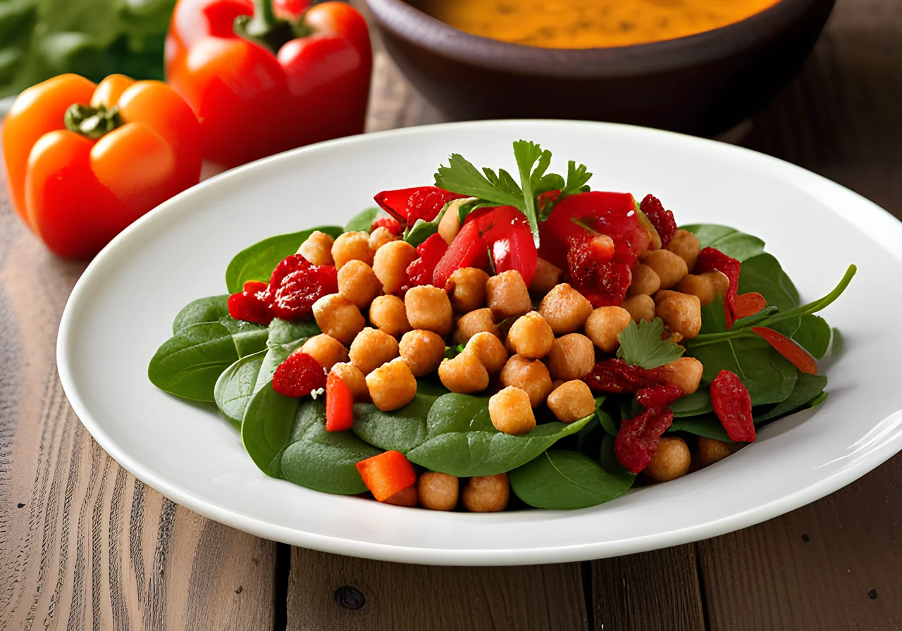Spicy Chickpea Salad