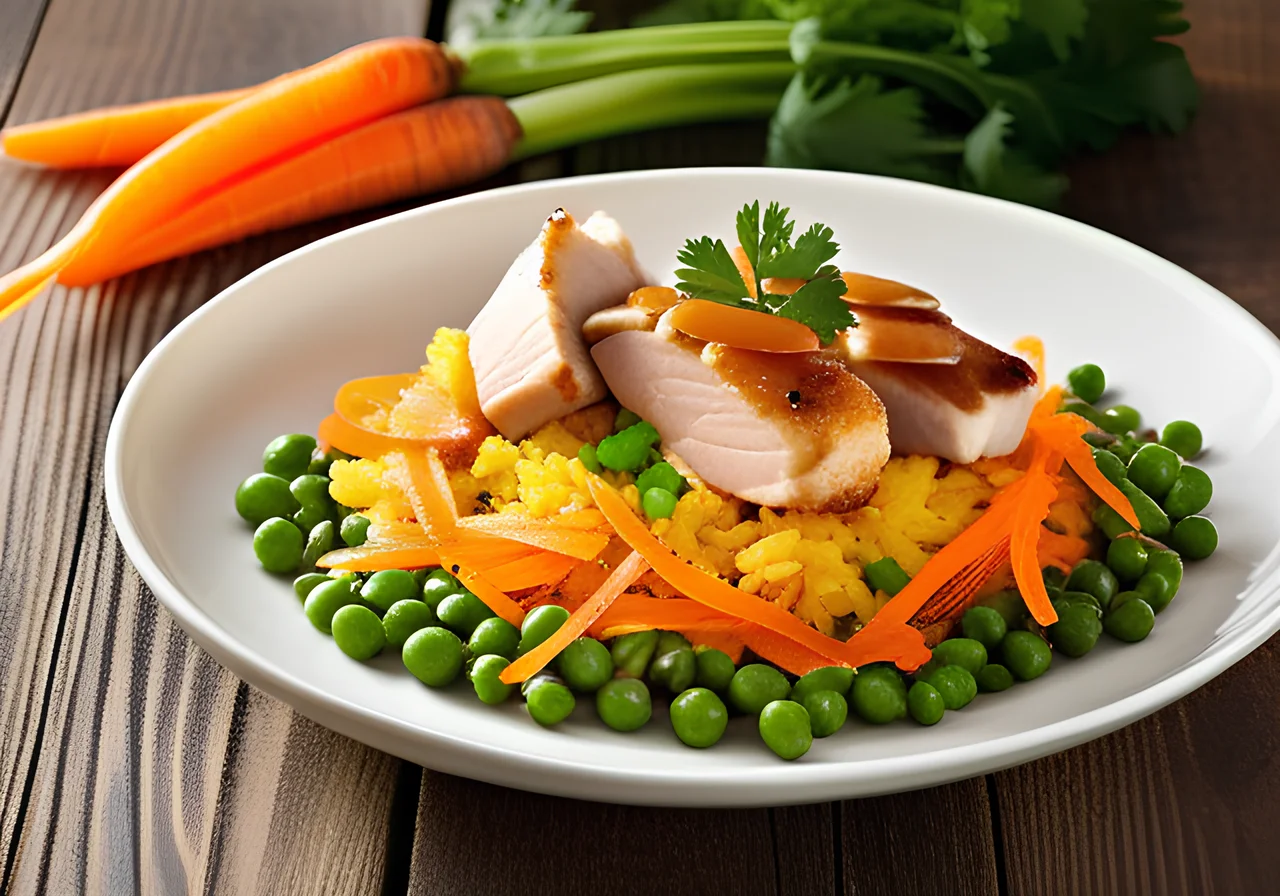 Rice with Chicken and Vegetables