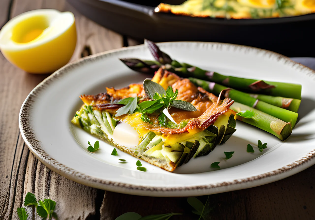 Green Asparagus Frittata