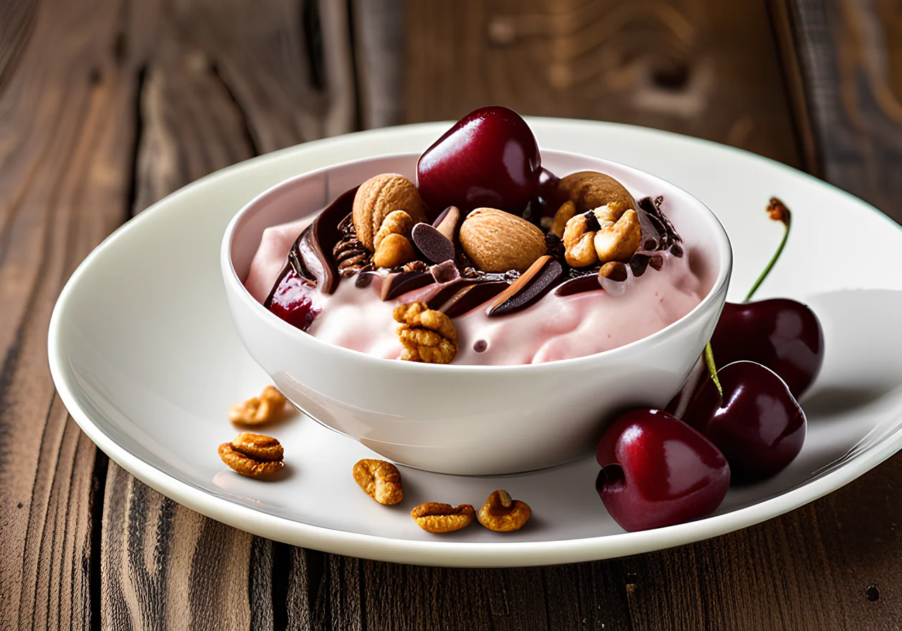 Cherry Yogurt Bowl