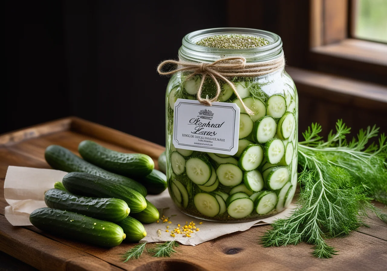 Pickled Spiced Cucumbers