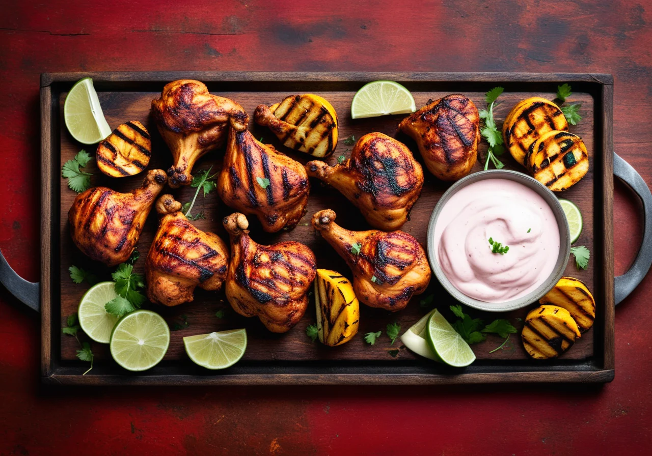 Grilled Tandoori Chicken