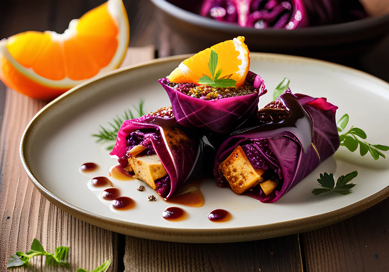 Red Cabbage Rolls