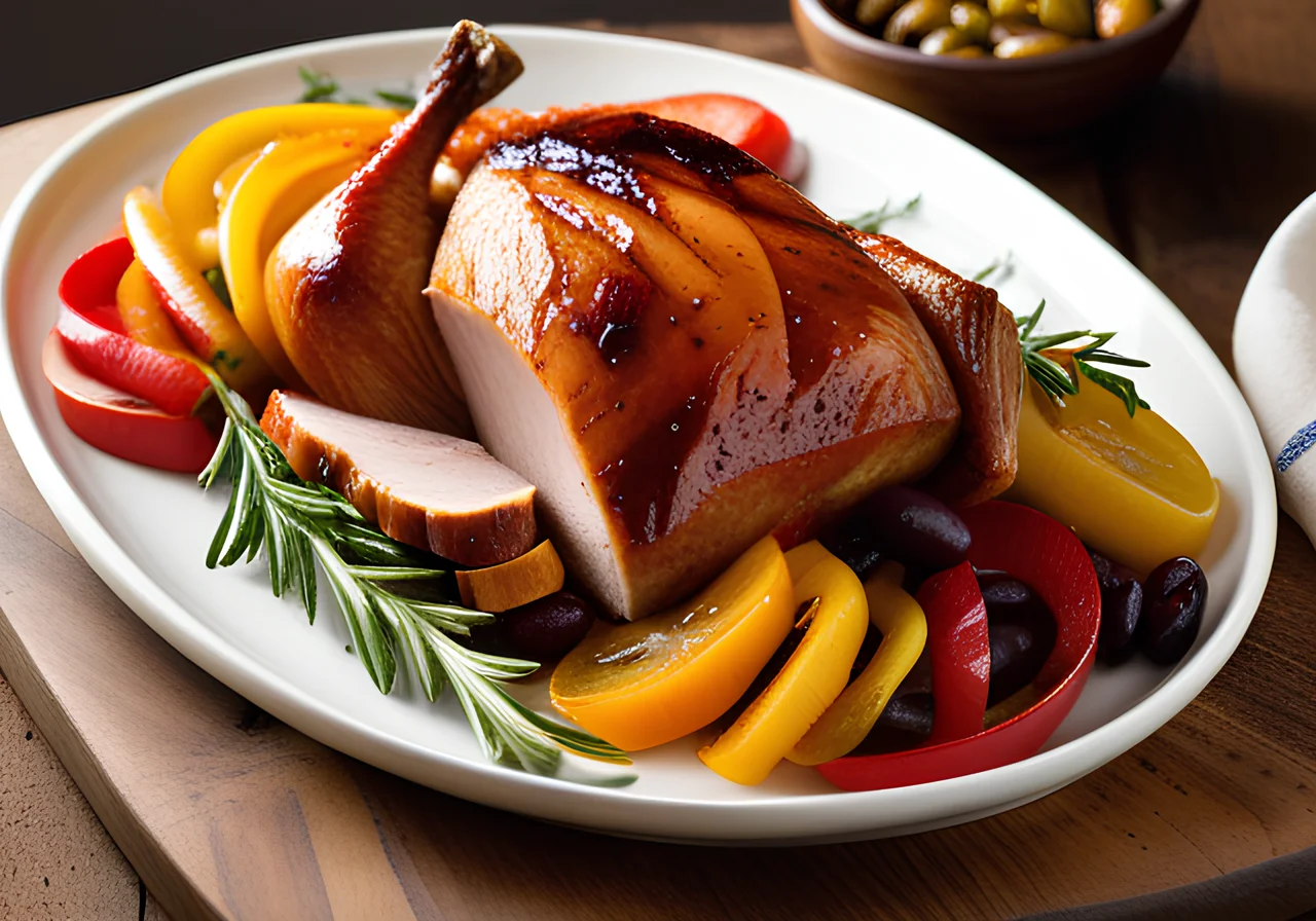 Turkey Roast with Mixed Vegetables