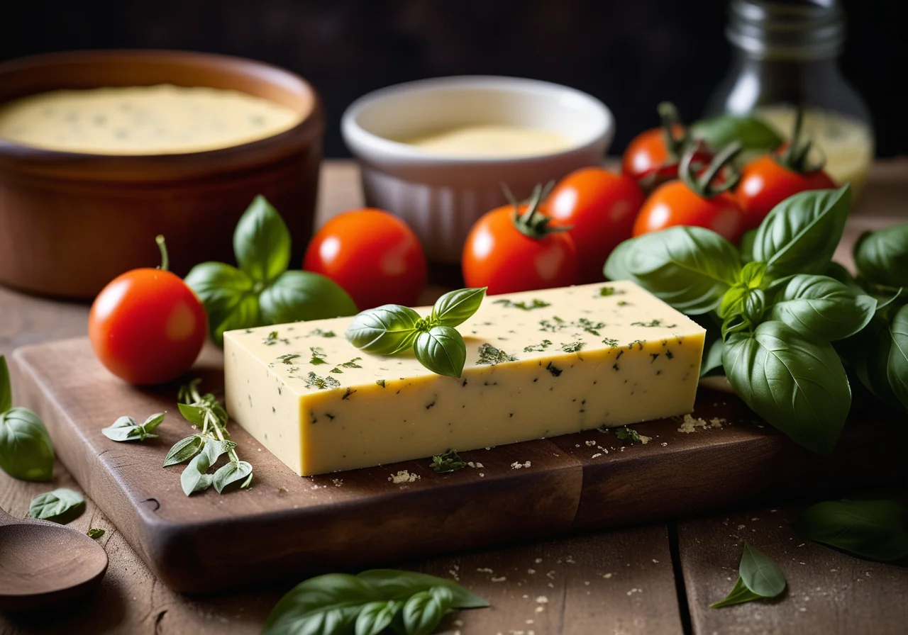 Basil and Parmesan Terrine