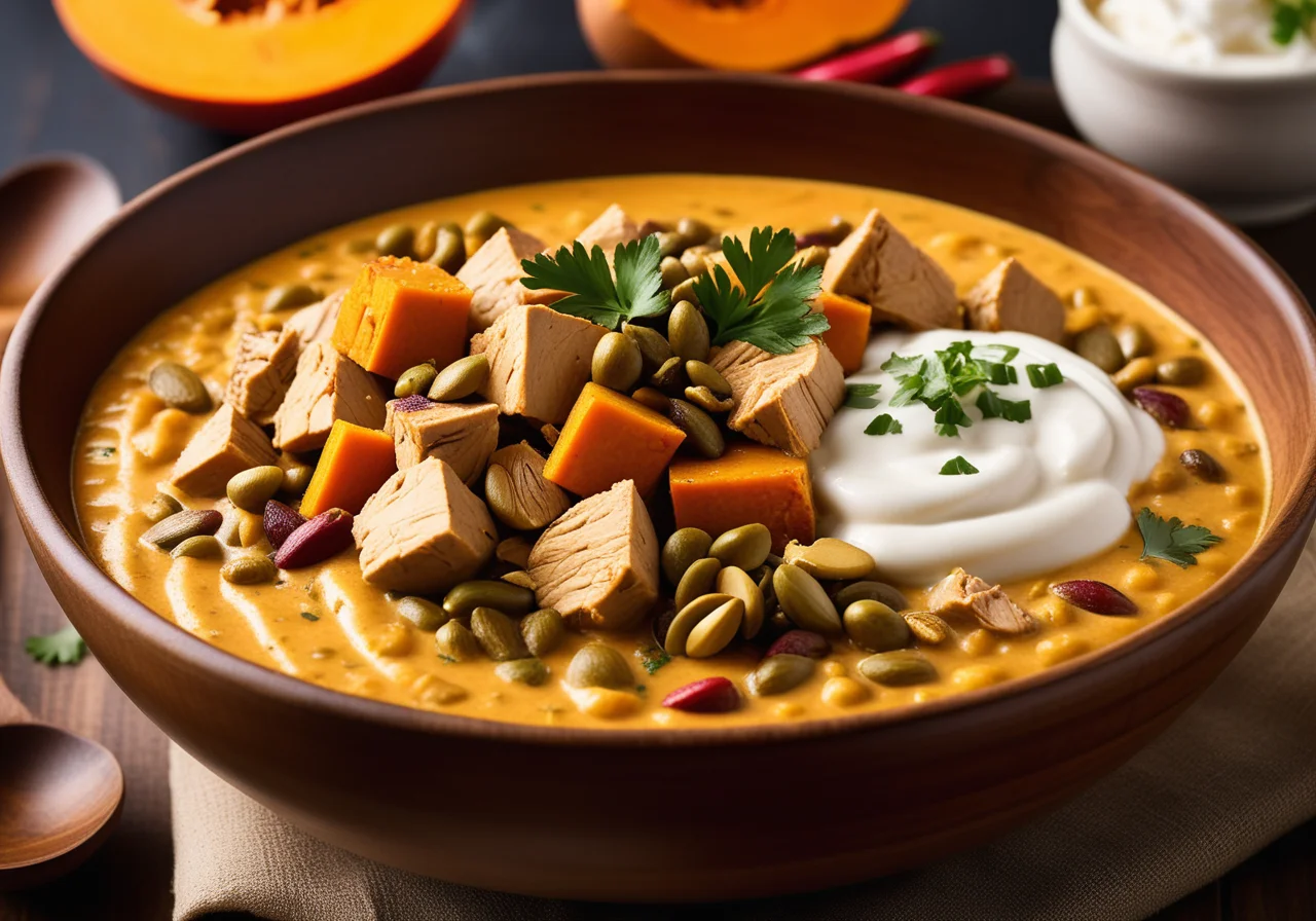 Pumpkin Poultry Curry