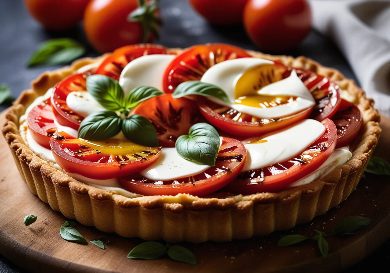 Caprese Tart