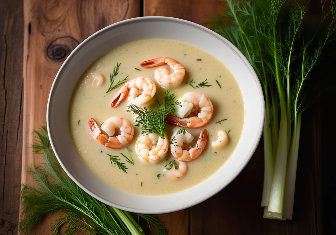Shrimp and Fennel Soup