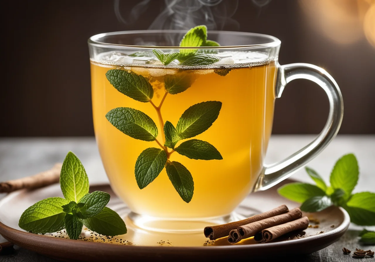 Ginger Mint Tea with Licorice