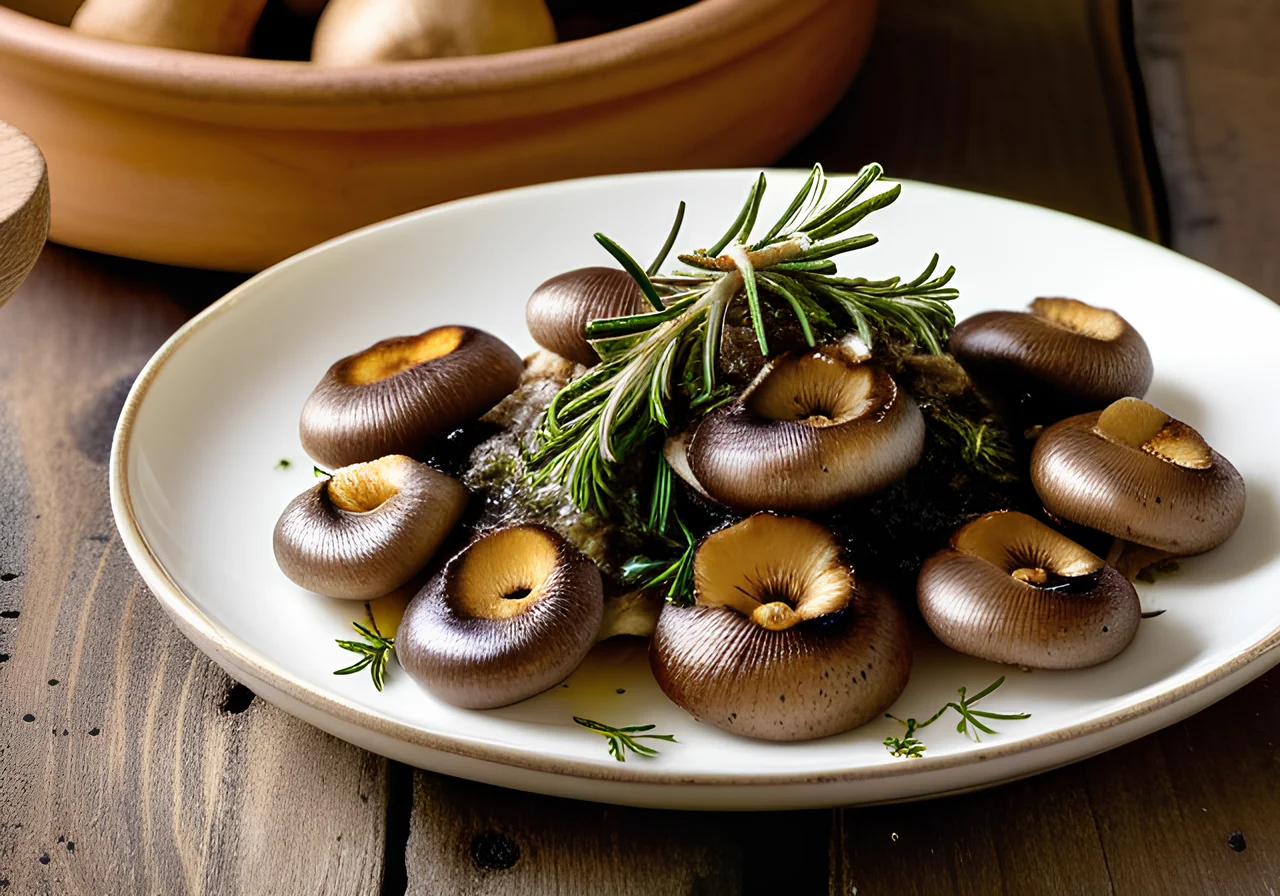 Baked Mushrooms