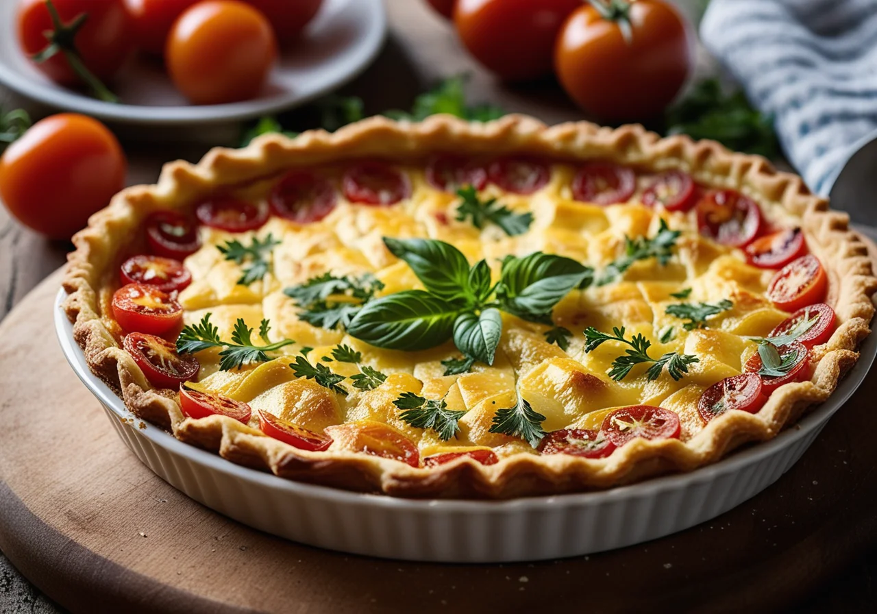 Potato Quiche in Swiss Style (Wähe)