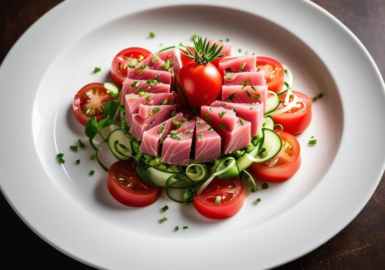 Tuna Tomato Tartare