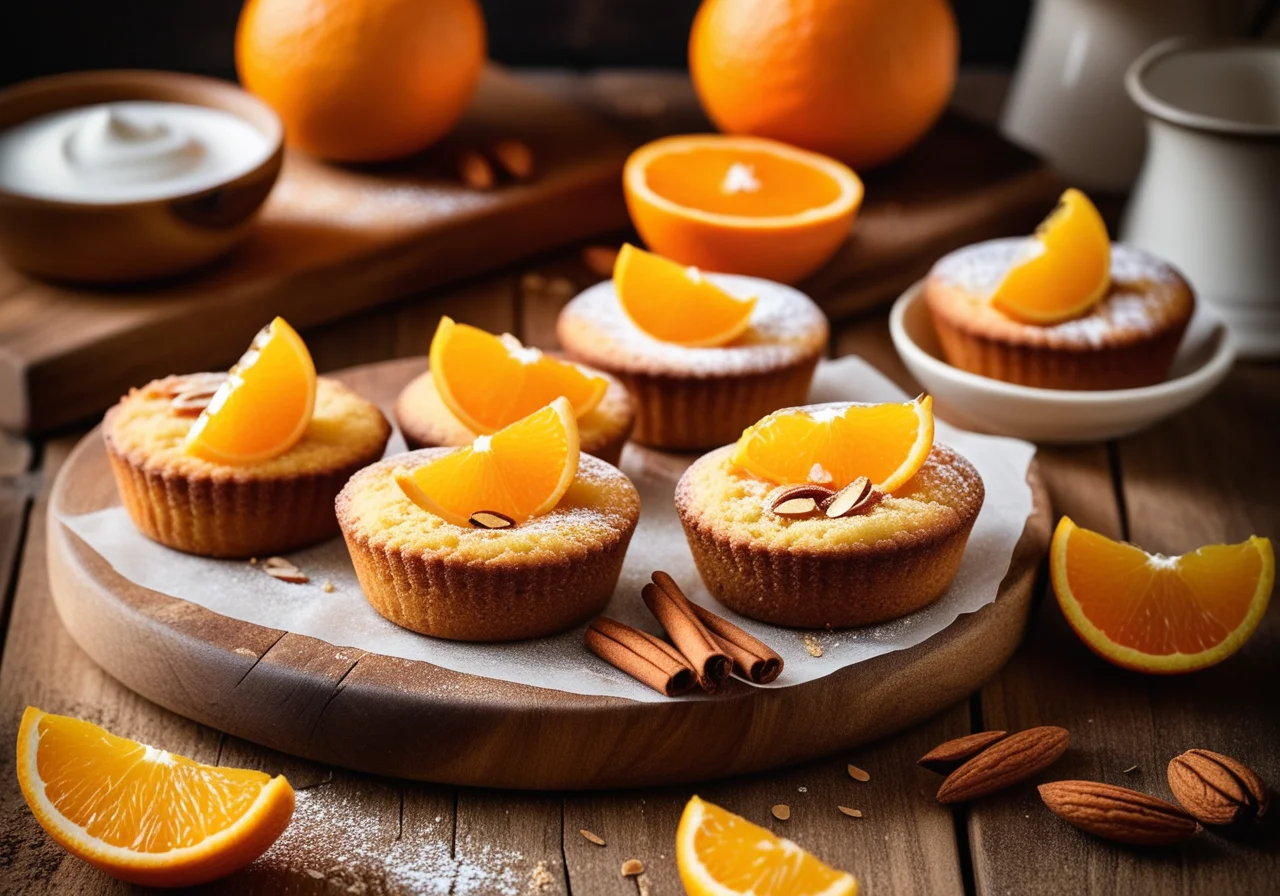 Almond Orange Financiers