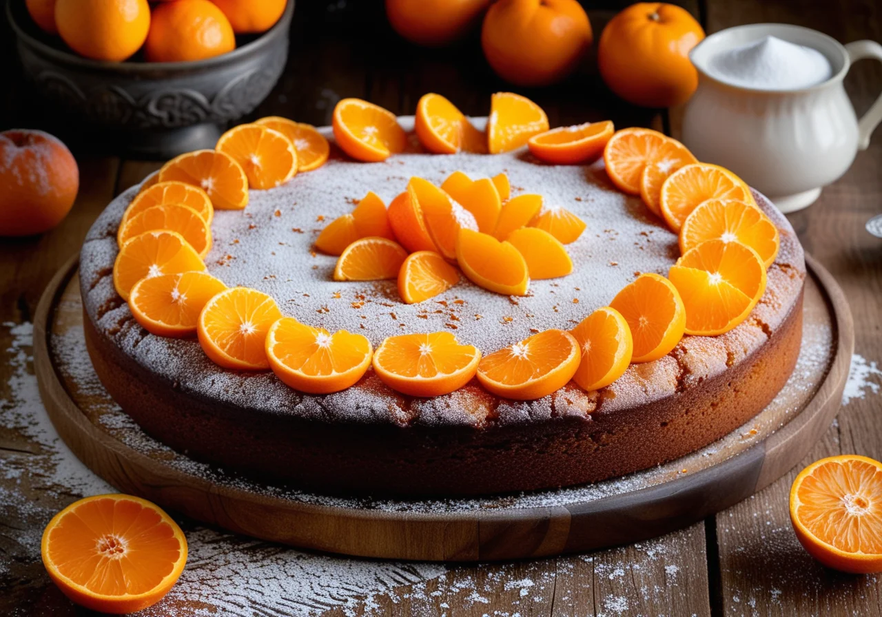 Mandarin Yogurt Cake