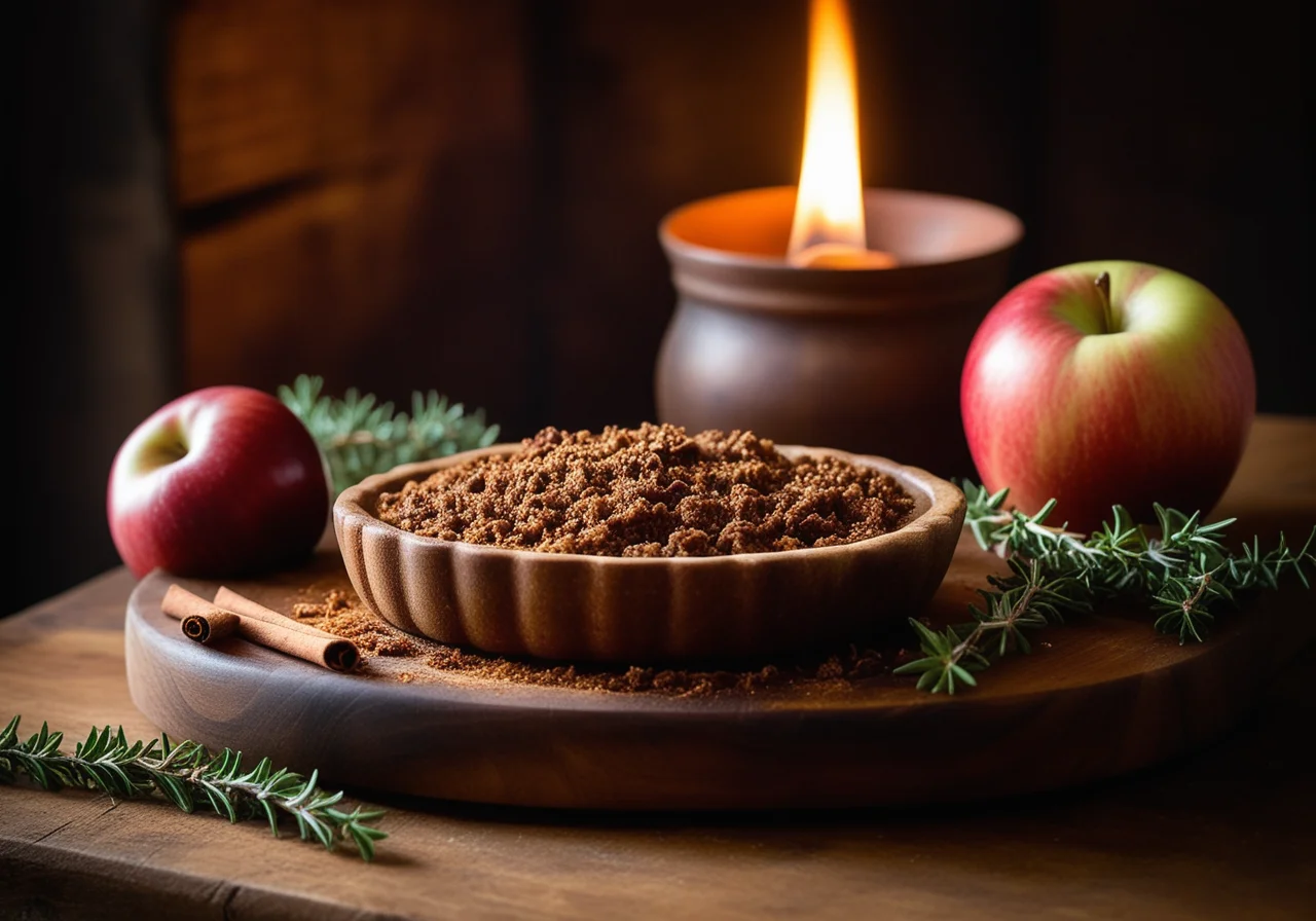 Spicy Stuffed Apple with Meat