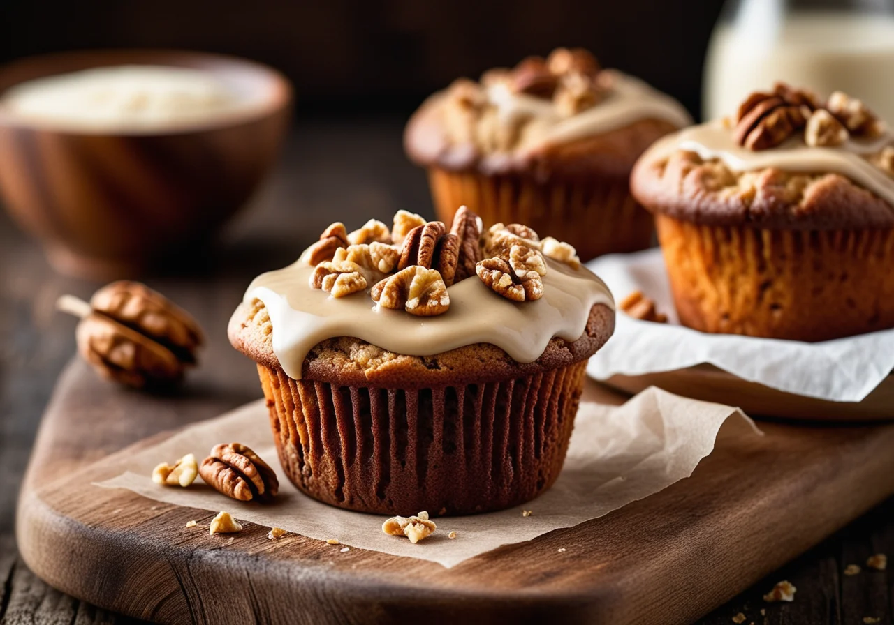 Honey Walnut Muffins