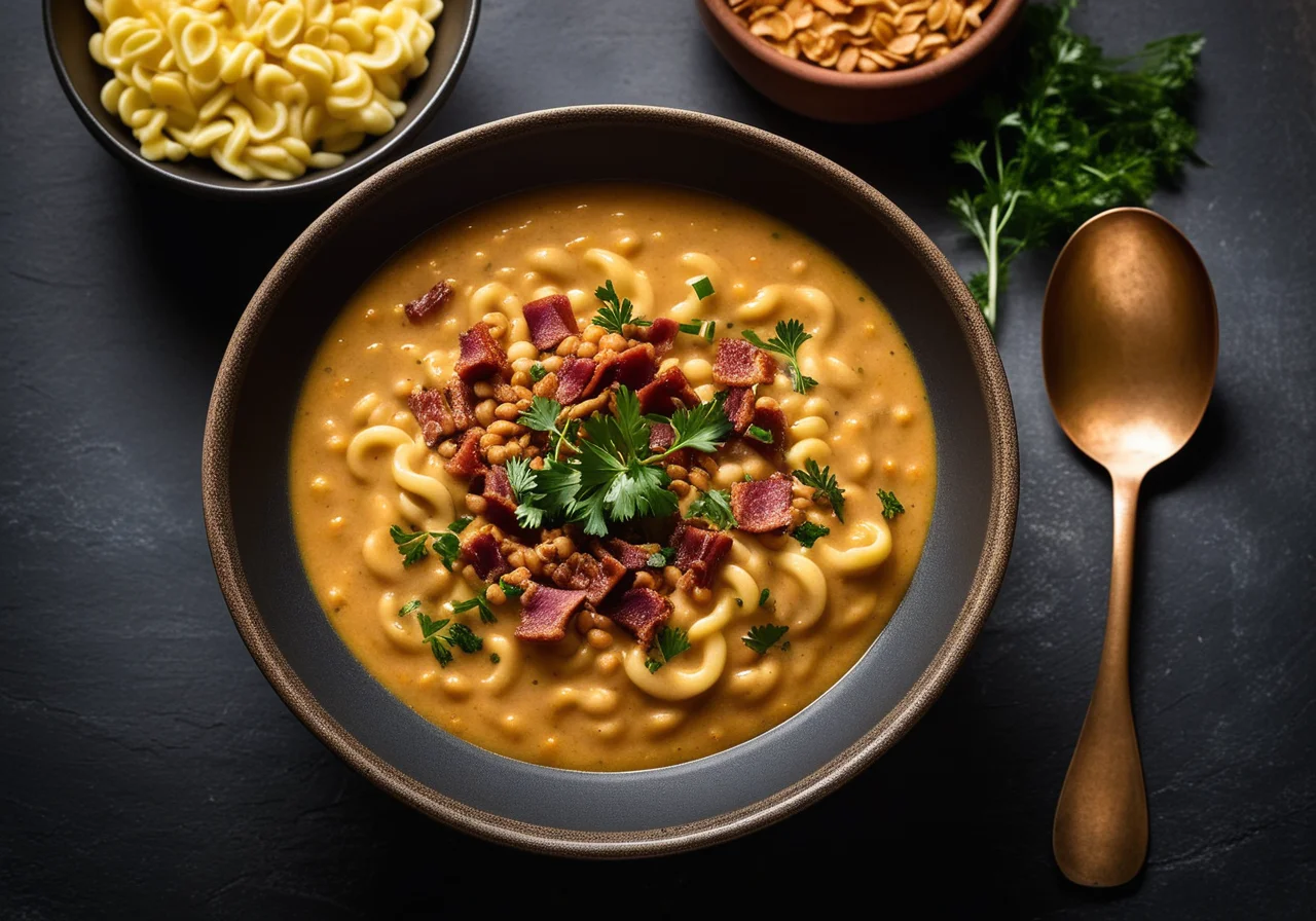 Lentil Soup with Spätzle