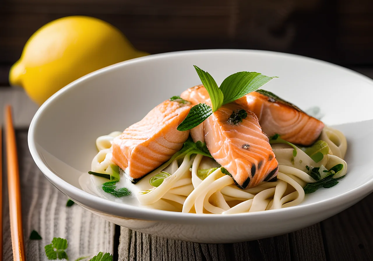 Salmon Noodles