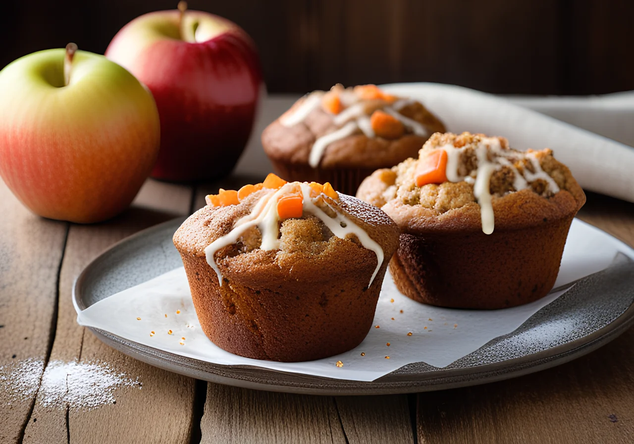 Apple and Carrot Muffins
