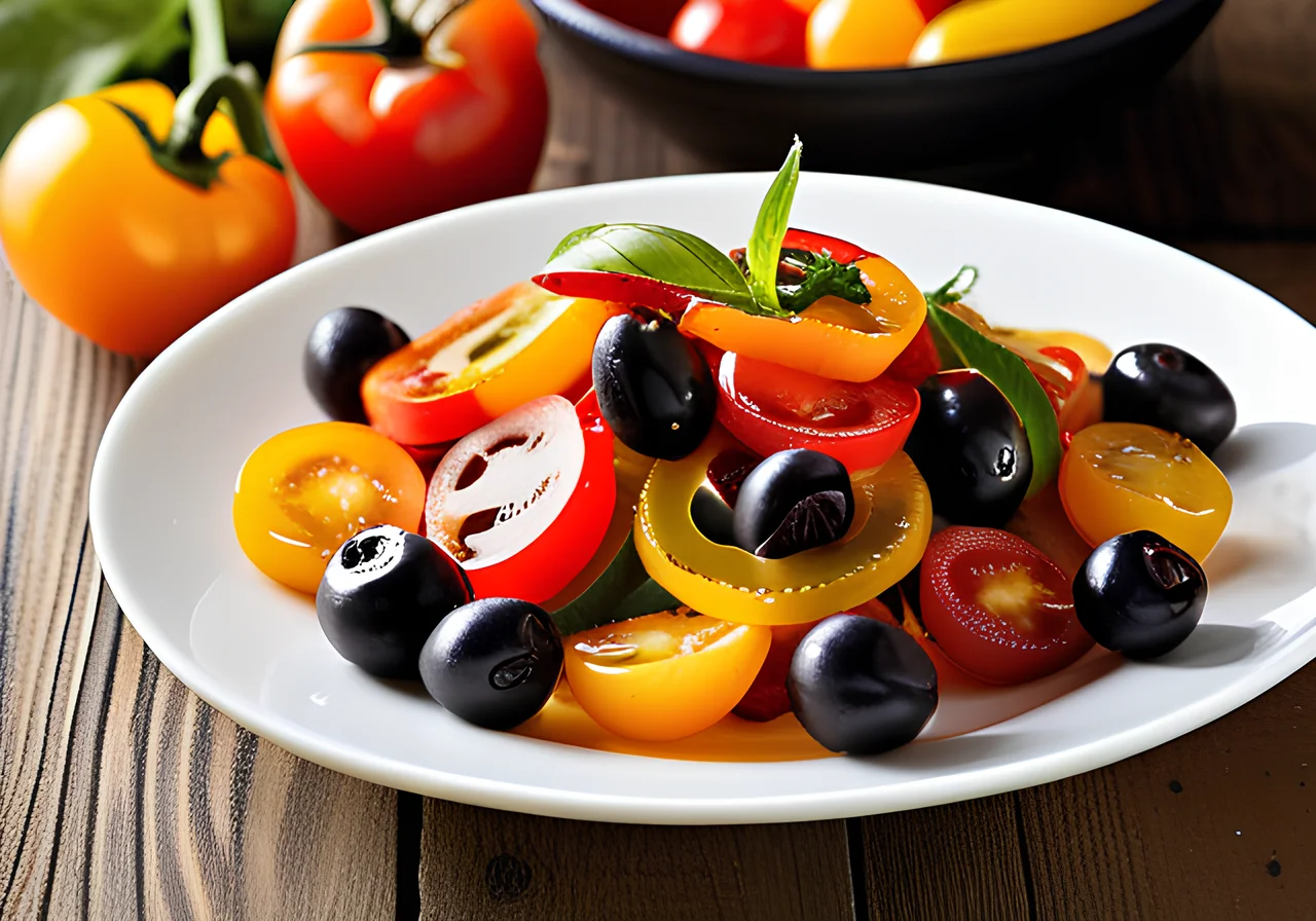 Tomato-Paprika Salad