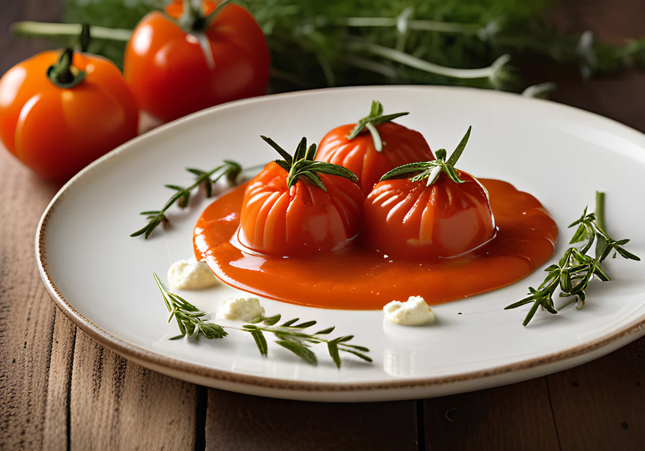 Fagottini with Ricotta and Tomato