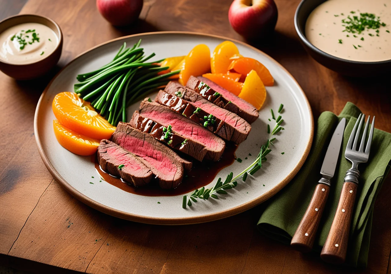 Tellerfleisch with Chives Sauce and Apple Horseradish