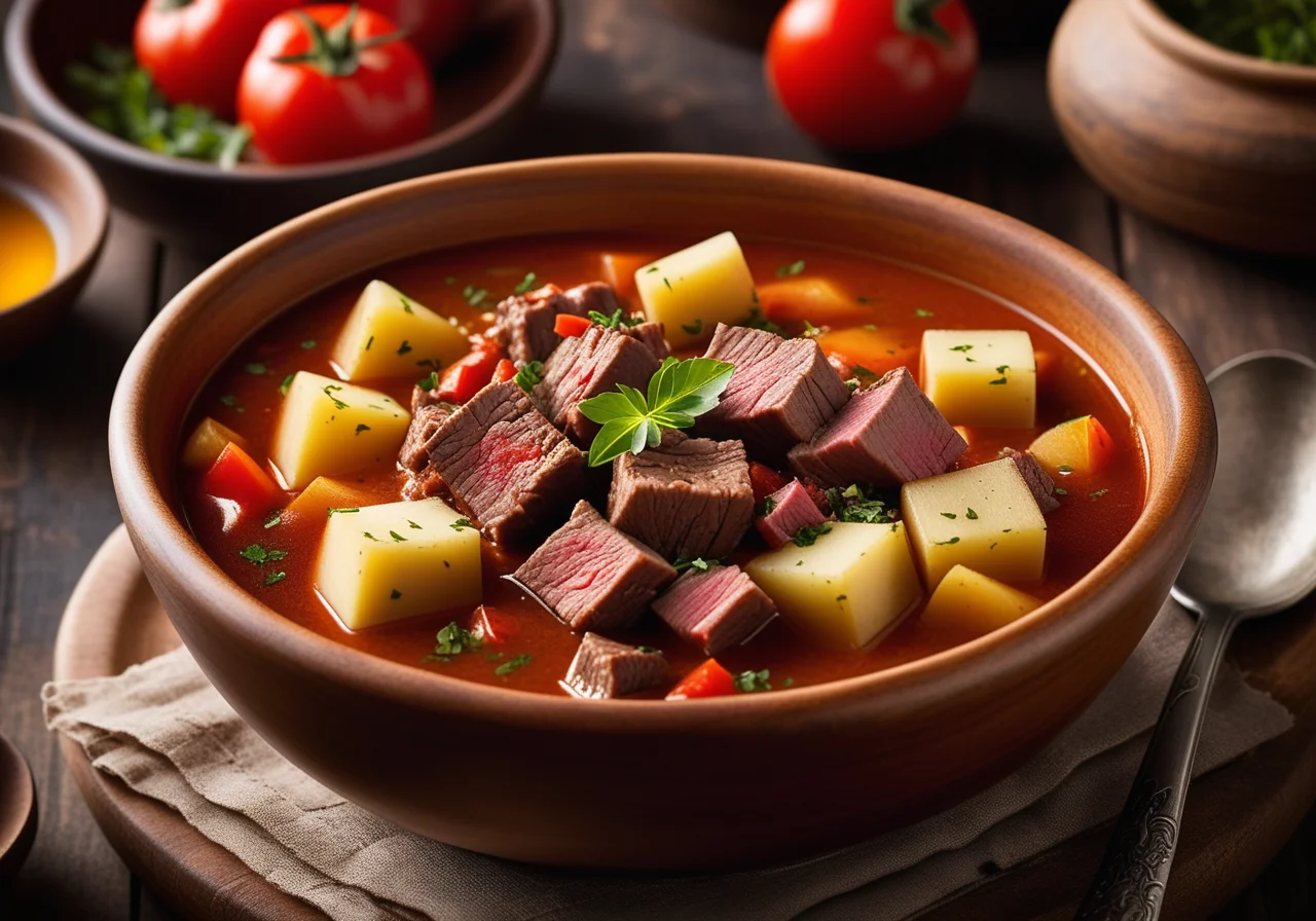 Goulash Soup with Potatoes