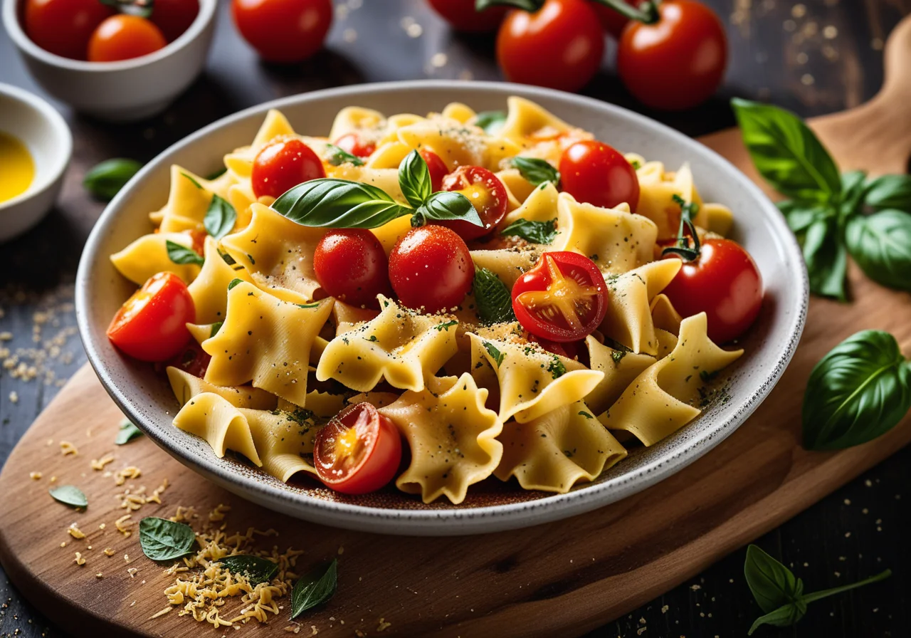 Pasta with Tuna and Tomato Sauce