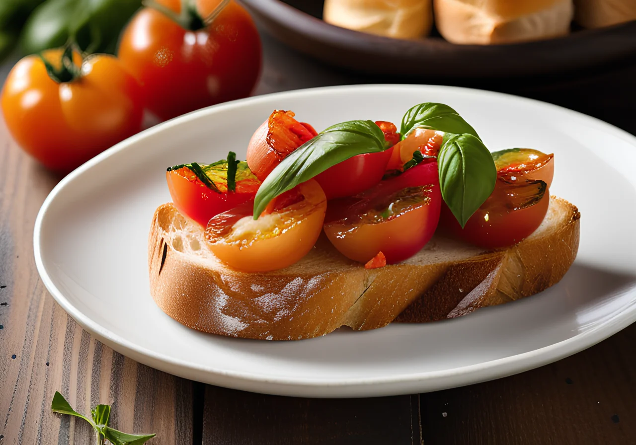 Garlic-Free Bruschetta