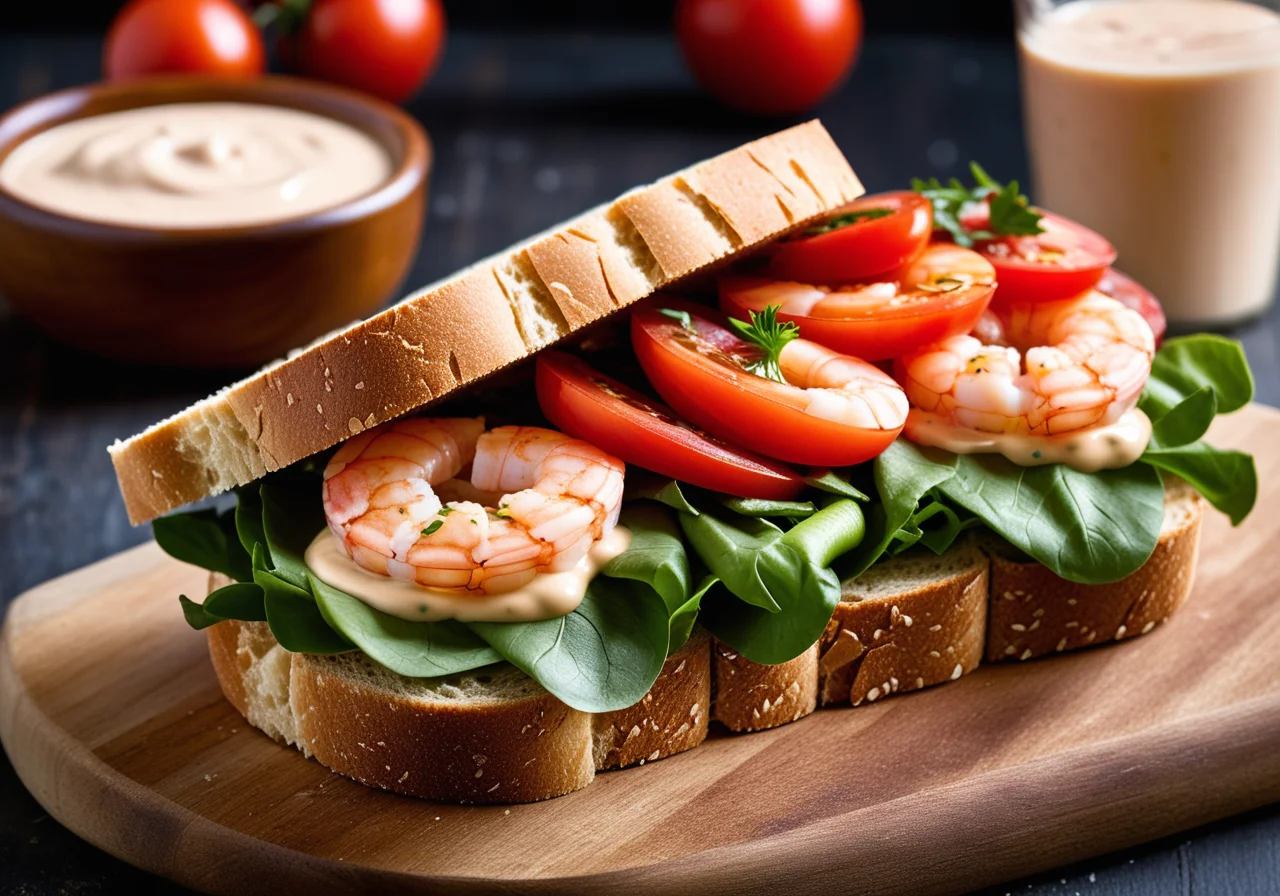 Shrimp Sandwich