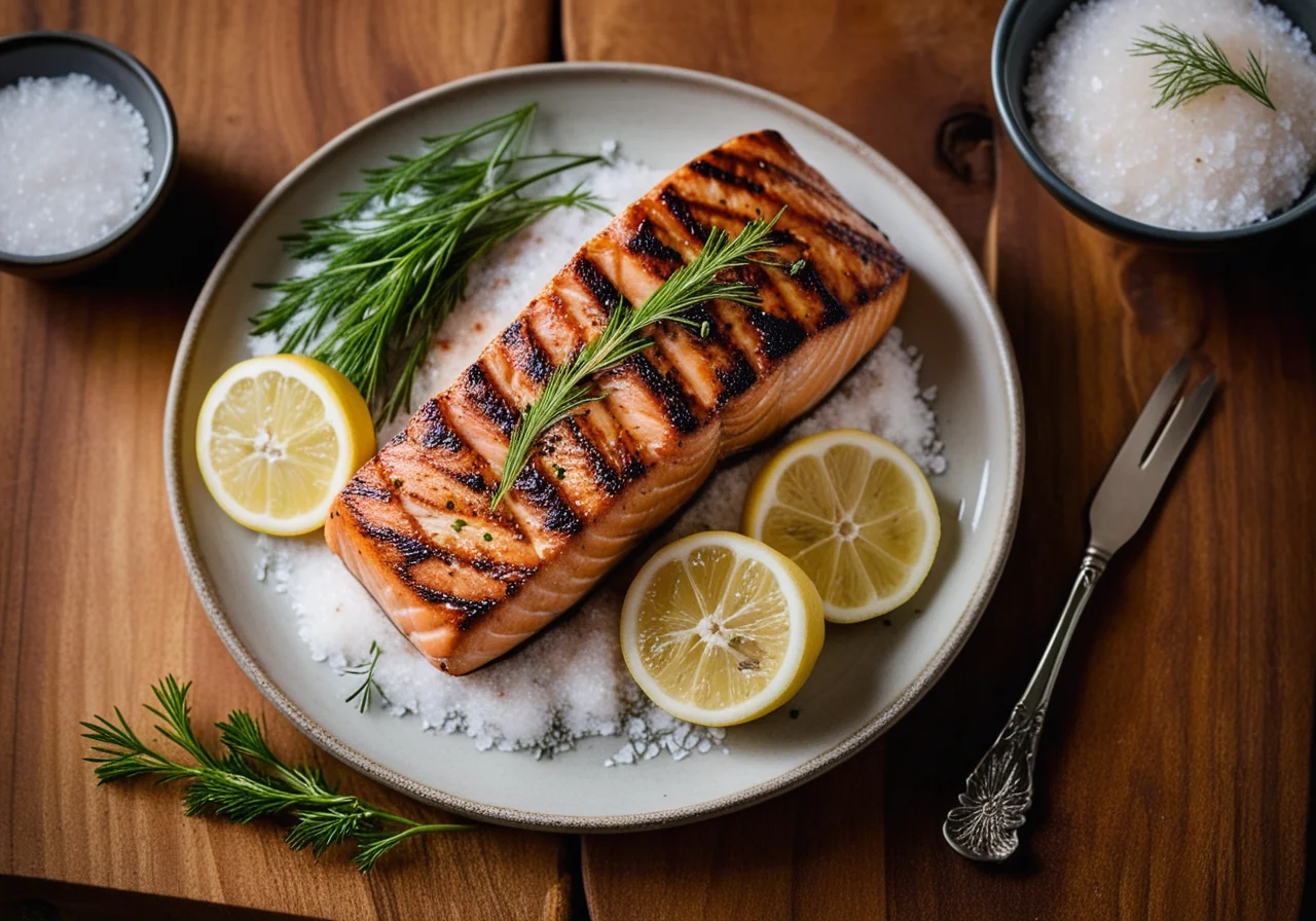 Grilled Salmon Cutlets