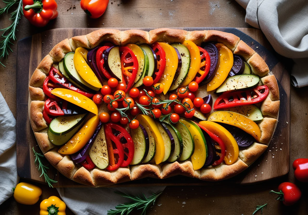 Vegetable Tart with Shortcrust Pastry