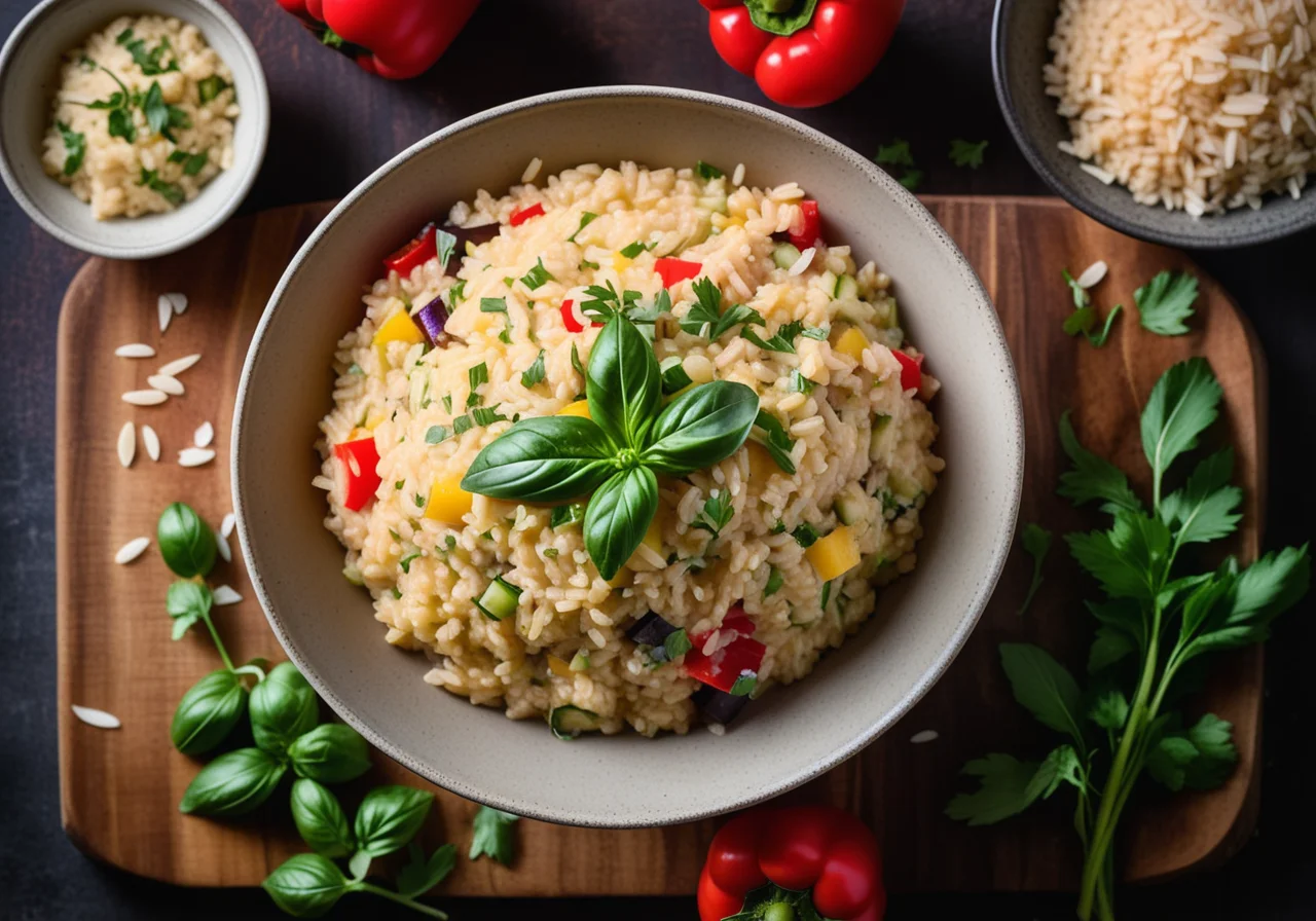 Vegetable and Herb Risotto