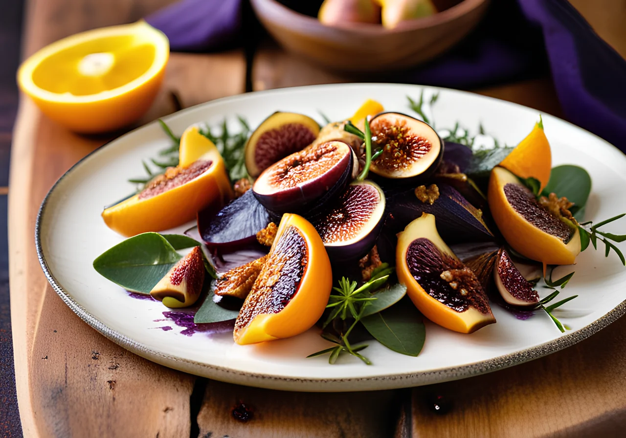 Spicy Fig Salad